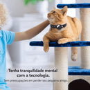 Pet Tracker Pro- Coleira com suporte para rastreador